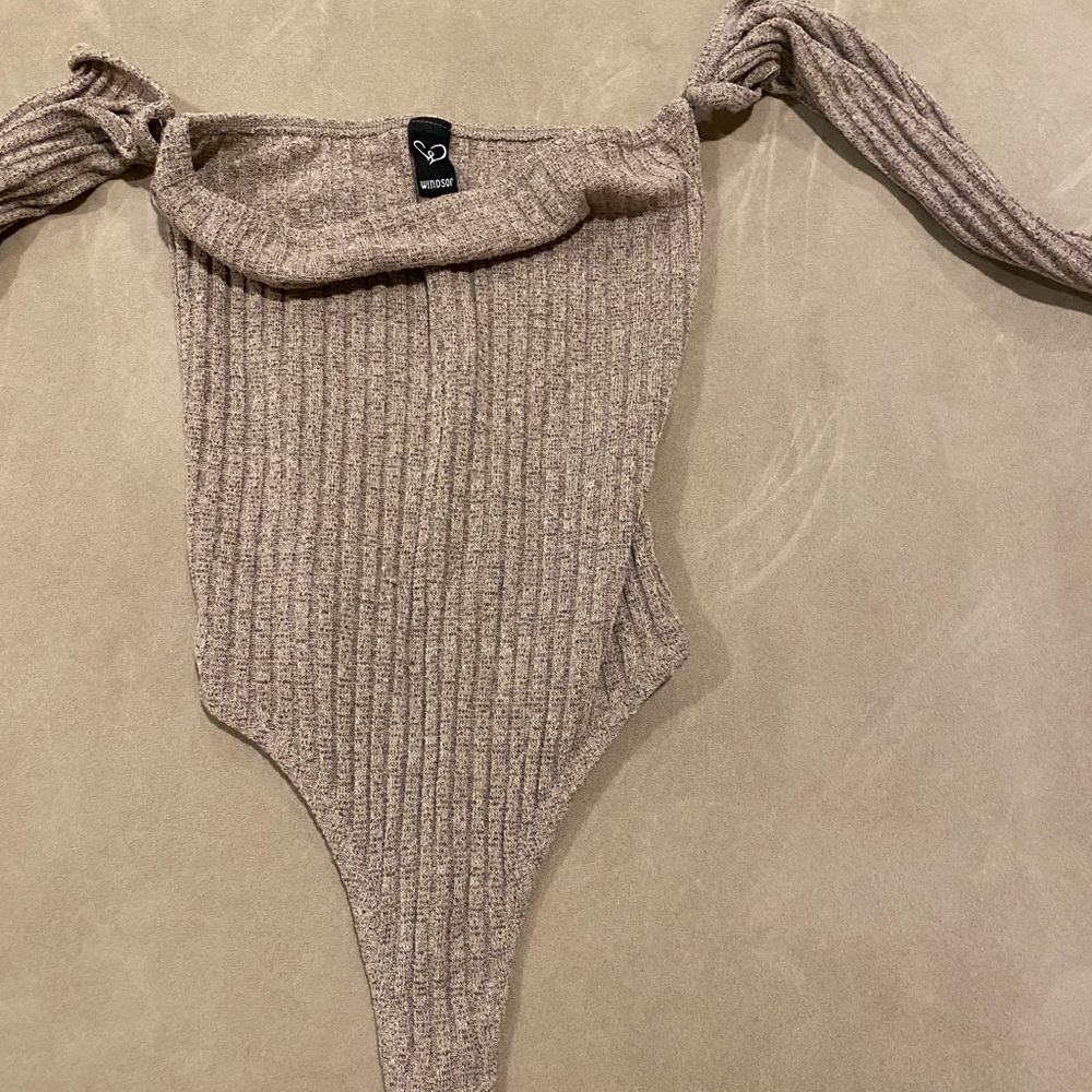 Off the shoulder bodysuit